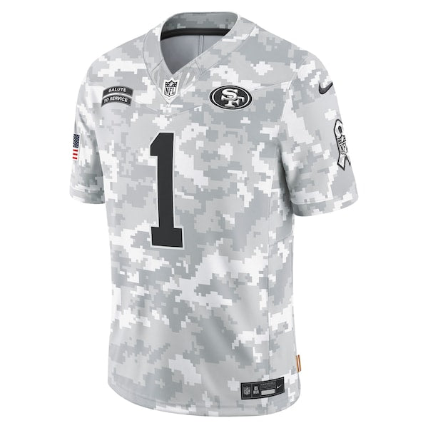 Deebo Samuel Sr San Francisco 49ers Nike 2024 Salute to Service Limited Jersey - Arctic Camo - Image 2