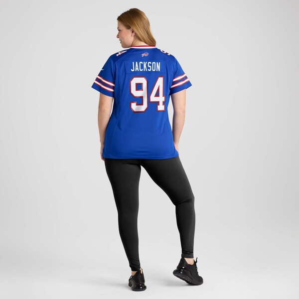 Landon Jackson Buffalo Bills Nike Women's Team Game Jersey - Royal - Image 7