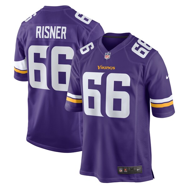 Dalton Risner Minnesota Vikings Nike Game Jersey - Purple - Image 2
