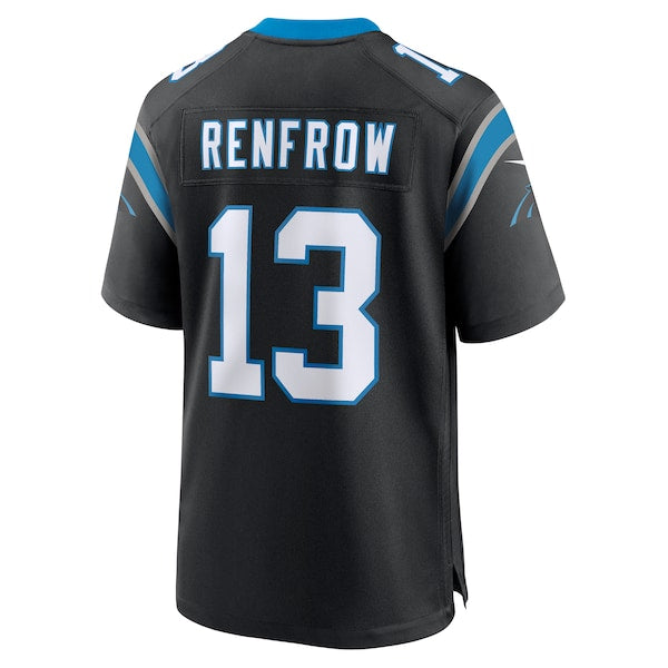 Hunter Renfrow Carolina Panthers Nike Team Game Jersey - Black - Image 3