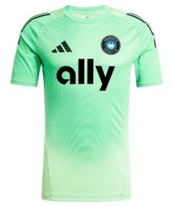 Alternative view of Charlotte FC adidas 2025 Goalkeeper Jersey - Green