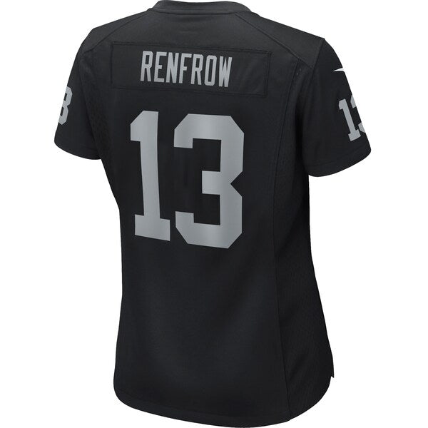 Hunter Renfrow Las Vegas Raiders Nike Women's Game Player Jersey - Black - Image 3