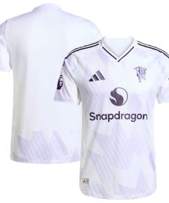 Manchester United adidas 2025/26 Away Authentic Jersey - White