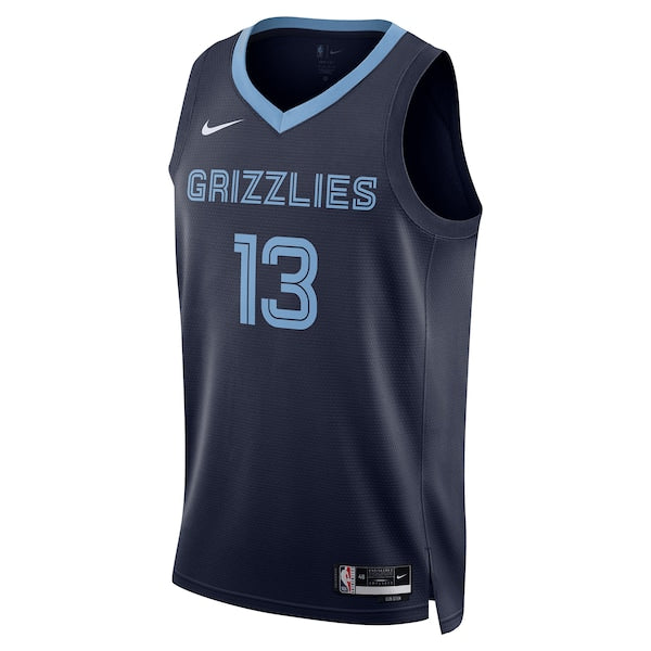 Jaren Jackson Jr. Memphis Grizzlies Nike Unisex Swingman Jersey - Icon Edition - Navy - Image 2