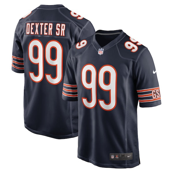 Gervon Dexter Sr. Chicago Bears Nike Game Jersey - Navy