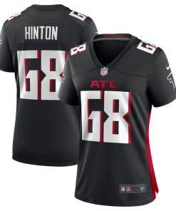 Kyle Hinton Atlanta Falcons Nike Women's Team Game Jersey -  Black
