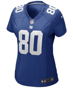 Alternative view of Jeremy Shockey New York Giants Nike Women's Game Retired Player Jersey - Royal