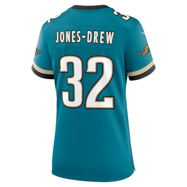 Maurice Jones-Drew Jacksonville Jaguars Nike Women's Prowler Throwback Retired Player Game Jersey - Teal - Image 3