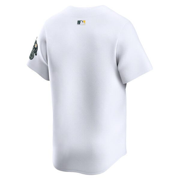 Oakland Athletics Nike Youth Home Limited Jersey - White - Image 3