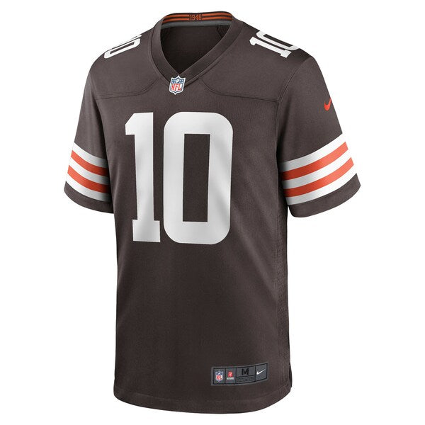 Anthony Schwartz Cleveland Browns Nike Game Jersey - Brown - Image 2