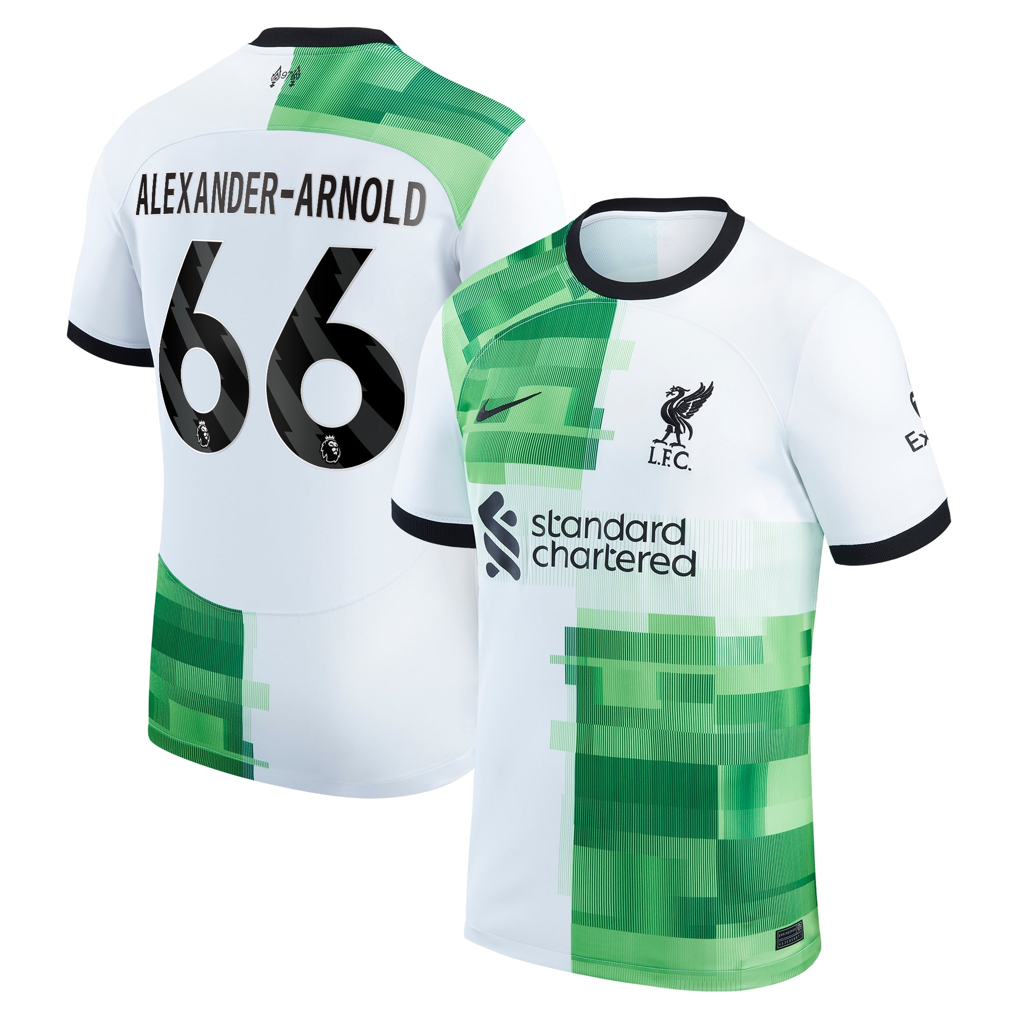 Trent Alexander-Arnold Liverpool Nike 2023/24 Home Replica Player Jersey - Red/White - Image 5