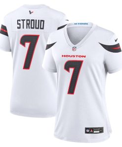 C.J. Stroud Houston Texans Nike Women's Game Jersey - White/Red