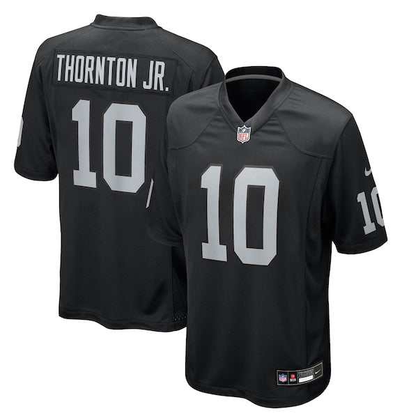 Dont'e Thornton Jr. Las Vegas Raiders Nike Team Game Jersey - Black
