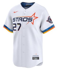 Alternative view of Jose Altuve Houston Astros Nike 2025 City Connect Limited Player Jersey - White