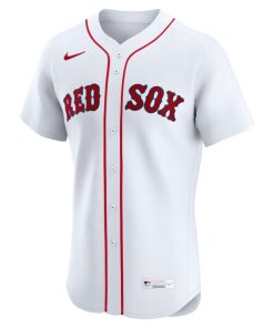 Alternative view of David Ortiz Boston Red Sox Nike Home Elite Jersey - White