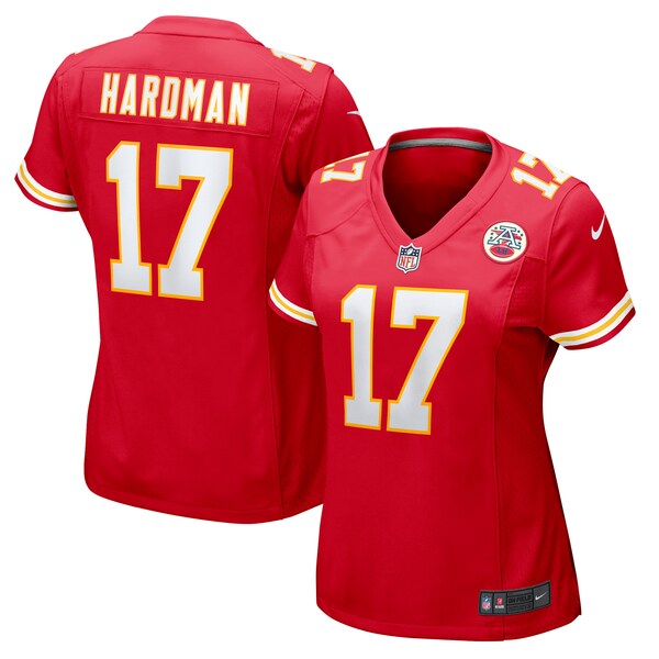 Mecole Hardman Kansas City Chiefs Nike Women's Game Jersey - Red - Image 2