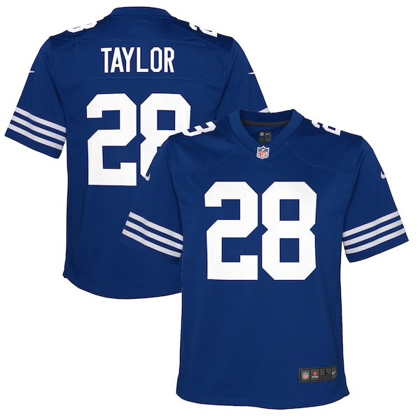 Jonathan Taylor Indianapolis Colts Nike Youth Game Jersey - Royal/Blue - Image 2