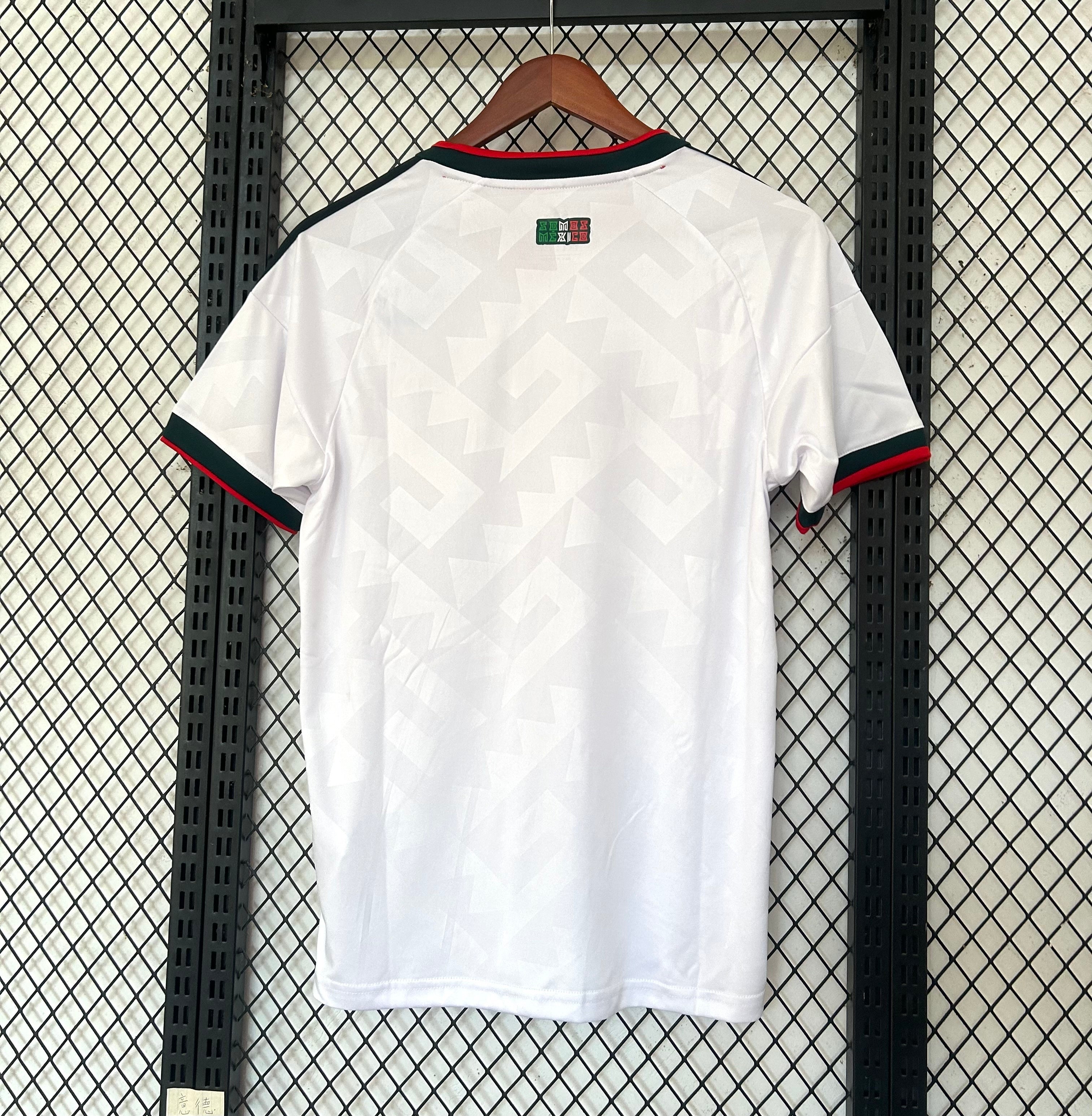 Mexico National Team Adidas Originals 2026 Away Jersey - White / Black / Red - Image 2