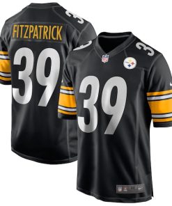 Minkah Fitzpatrick Pittsburgh Steelers Nike Game Jersey - Black/White