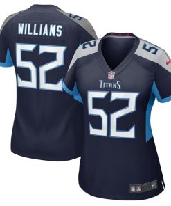 James Williams Tennessee Titans Nike Women's  Game Jersey -  Navy