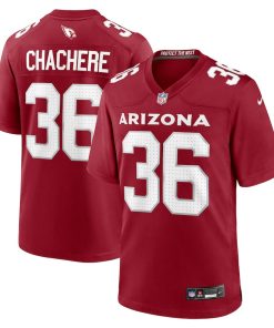 Andre Chachere Arizona Cardinals Nike Team Game Jersey -  Cardinal