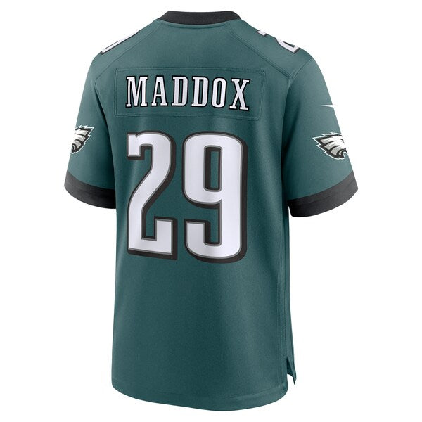 Avonte Maddox Philadelphia Eagles Nike Team Game Jersey - Midnight Green - Image 3