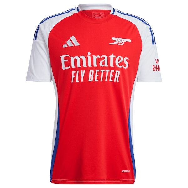 Gabriel Martinelli Arsenal adidas 2024/25 Home Replica Player Jersey?ยจC Red - Image 2