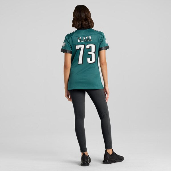 Le'Raven Clark Philadelphia Eagles Nike Women's Team Game Jersey - Midnight Green - Image 5