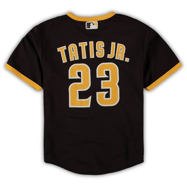 Fernando Tatis Jr. San Diego Padres Nike Preschool Road Replica Player Jersey - Brown - Image 3