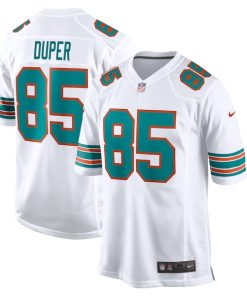 Alternative view of Mark Duper Miami Dolphins Nike Retired Player Jersey - White/Aqua
