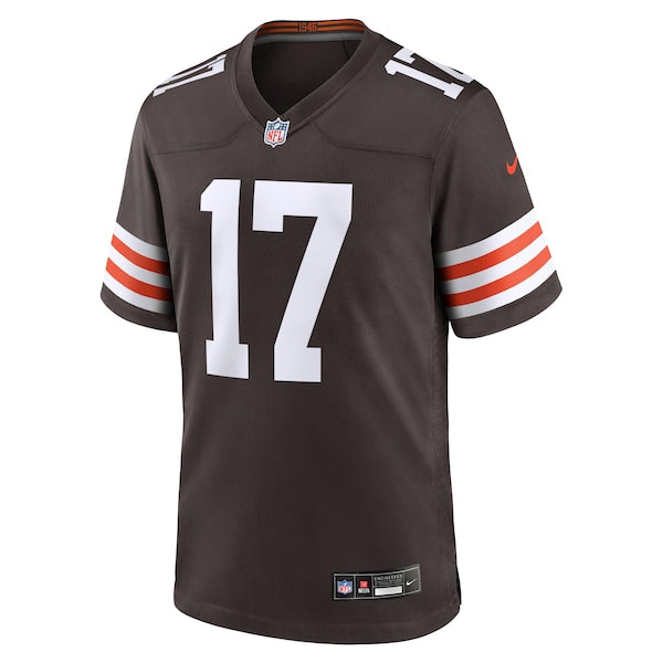 Jerome Baker Cleveland Browns Nike Team Game Jersey - Brown - Image 2