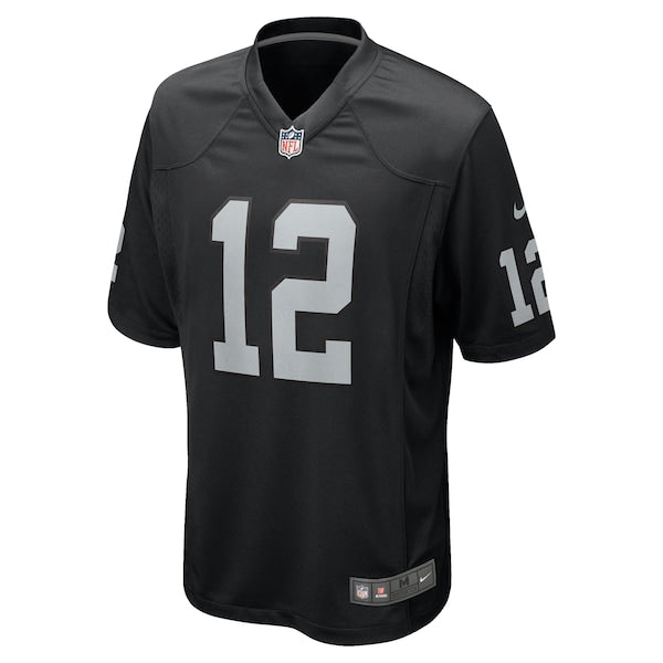Aidan O'Connell Las Vegas Raiders Nike Team Game Jersey - Black - Image 3