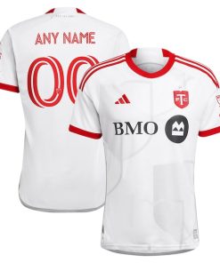 Toronto FC adidas 2024 GTA Kit Authentic Custom Jersey?¨C White