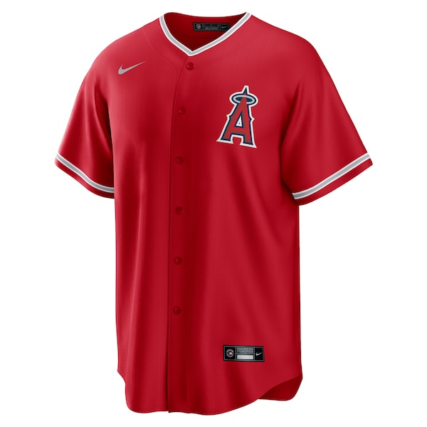 Noah Syndergaard Los Angeles Angels Nike Alternate Replica Player Jersey - Red - Image 2