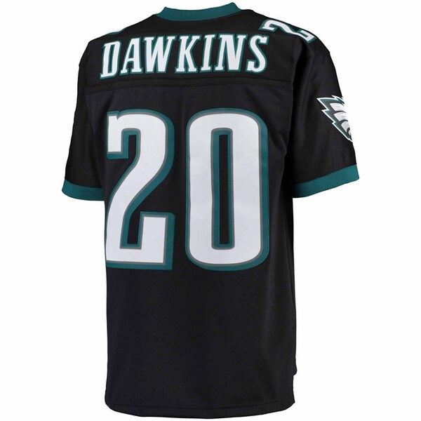 Brian Dawkins Philadelphia Eagles Big & Tall 2004 Retired Player Replica Jersey - Black - Image 3