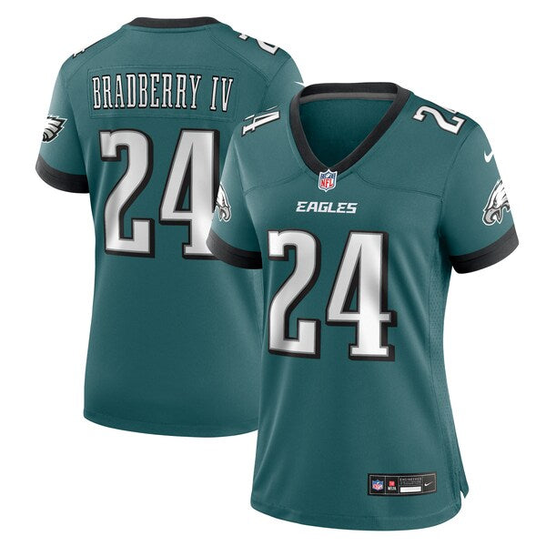 James Bradberry IV Philadelphia Eagles Nike Women's Team Game Jersey - Midnight Green - Image 2