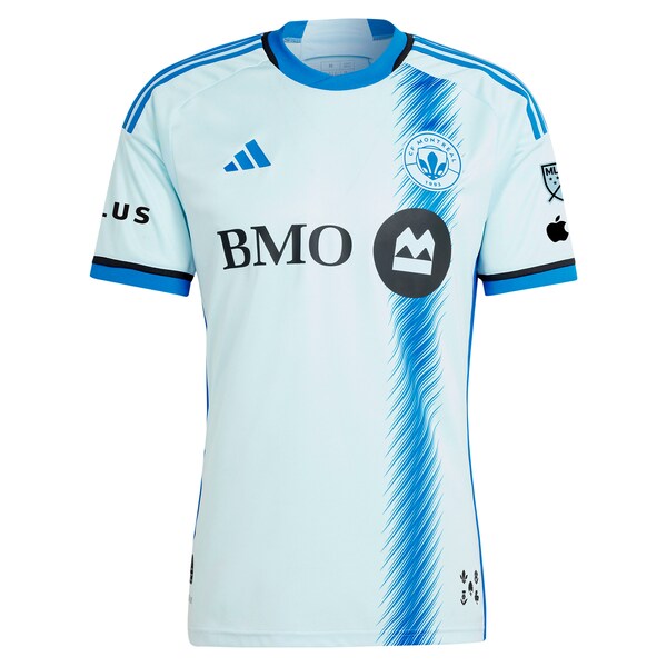 Caden Clark CF Montreal adidas 2024 Montr¨¦al Original Authentic Player Jersey - Light Blue - Image 2