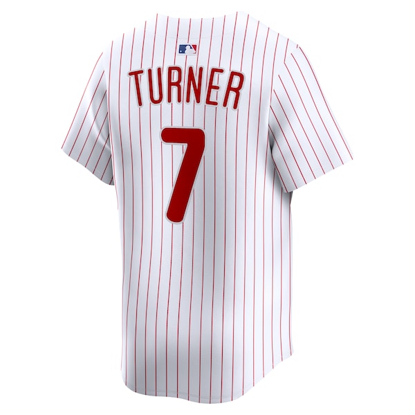 Trea Turner Philadelphia Phillies Nike Home Limited Player Jersey - White - Image 3