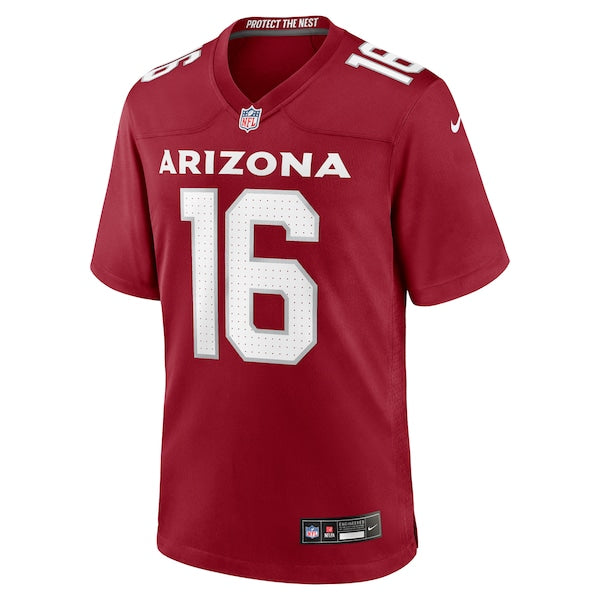 Max Melton Arizona Cardinals Nike Team Game Jersey - Cardinal - Image 3