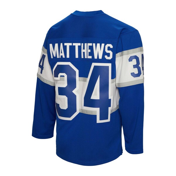 Auston Matthews Toronto Maple Leafs 2017 Winter Classic Blue Line Player Jersey - Blue - Image 3