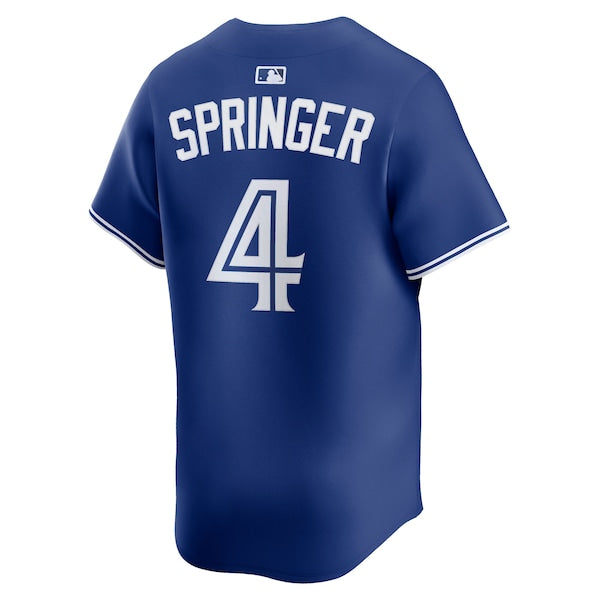 George Springer Toronto Blue Jays Nike Alternate 2 Limited Jersey - Royal - Image 3