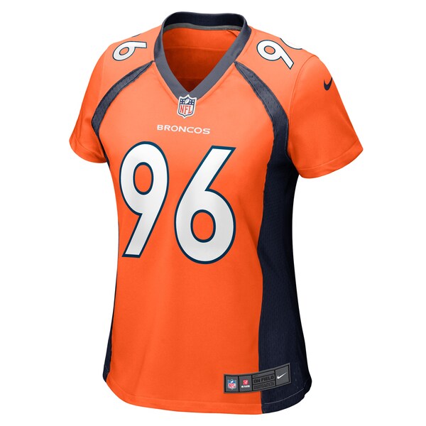 Eyioma Uwazurike Denver Broncos Nike Women's Game Player Jersey - Orange - Image 2