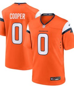 Jonathon Cooper Denver Broncos Nike Team Game Jersey -  Orange
