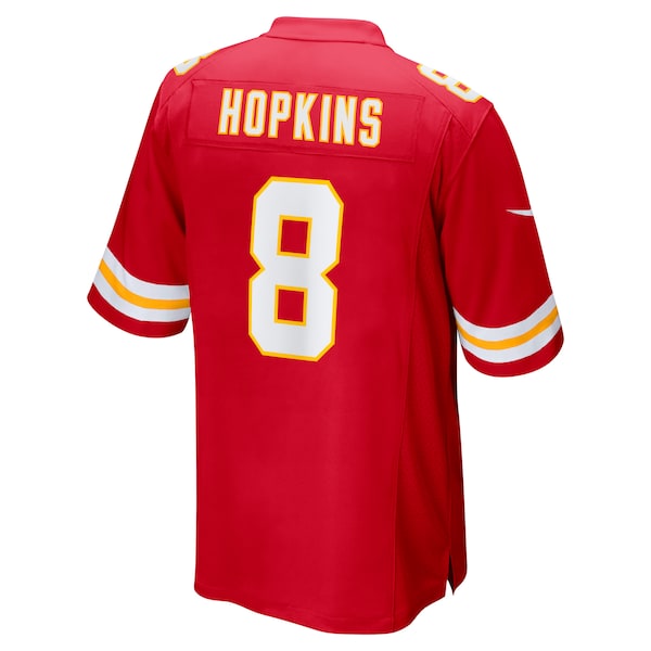 DeAndre Hopkins Kansas City Chiefs Nike Player Game Jersey - Red - Image 3
