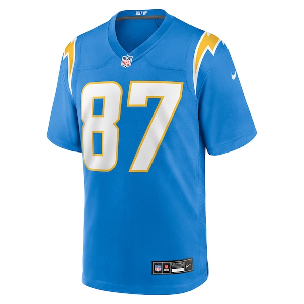 Dez Fitzpatrick Los Angeles Chargers Nike Team Game Jersey - Powder Blue - Image 2