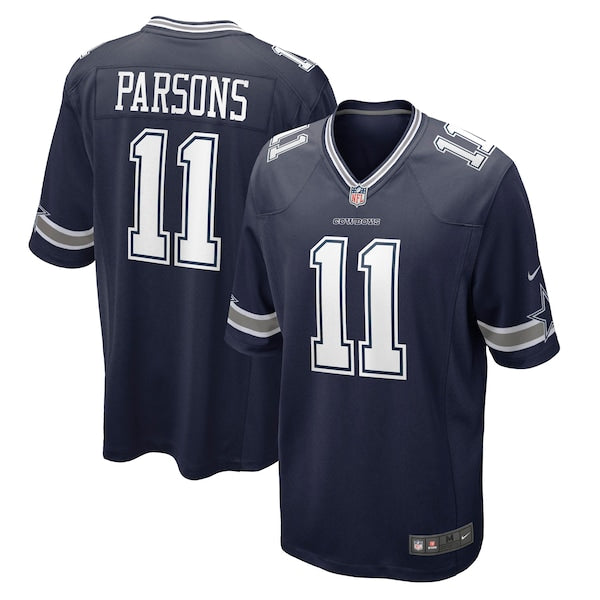 Micah Parsons Dallas Cowboys Nike Youth Game Jersey - Navy/White - Image 2