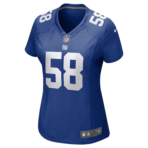 Bobby Okereke New York Giants Nike Women's Game Player Jersey - Royal - Image 2