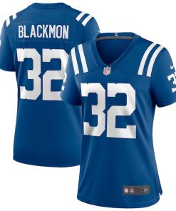 Alternative view of Julian Blackmon Indianapolis Colts Nike Women's Game Jersey - Royal/Blue