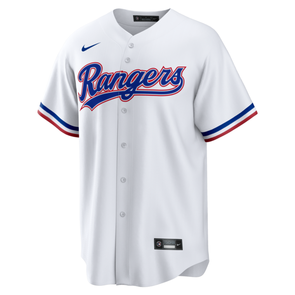 Ivan Rodriguez Texas Rangers Nike Home Retired Player Replica Jersey - White - Image 2