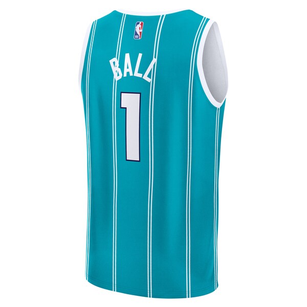 LaMelo Ball Charlotte Hornets Fast Break Replica Player Jersey - Icon Edition - Teal - Image 3